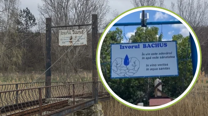 „Izvorul lui Bachus” a fost reabilitat