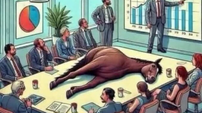 Despre teoria calului mort